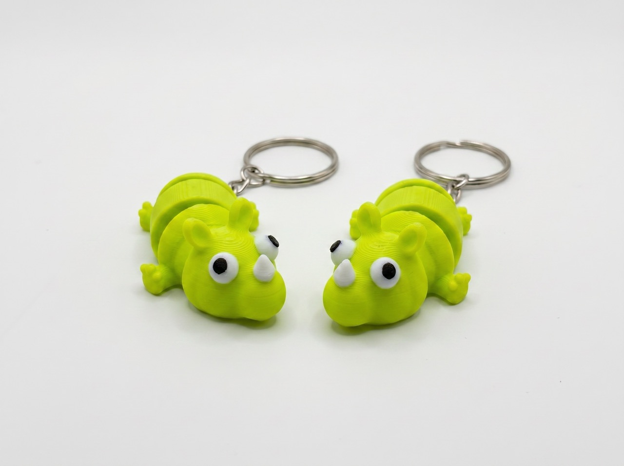 3D keychain Rhinoceros